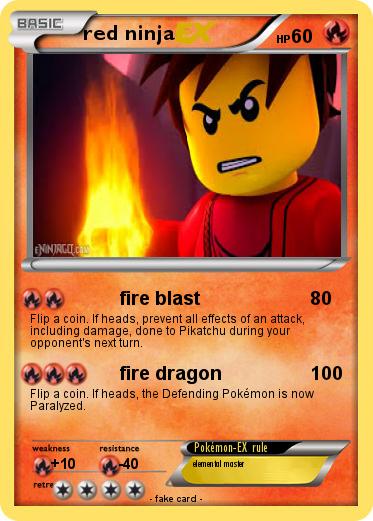 Pokemon red ninja