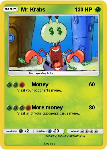 Pokemon Mr. Krabs