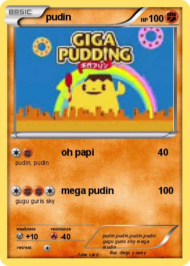 Pokemon pudin
