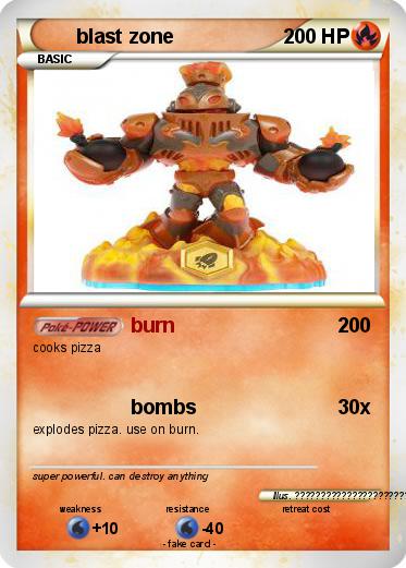 Pokemon blast zone