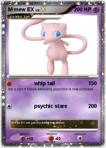 Pokemon M mew EX