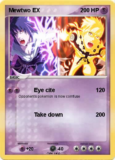 Pokemon Mewtwo EX