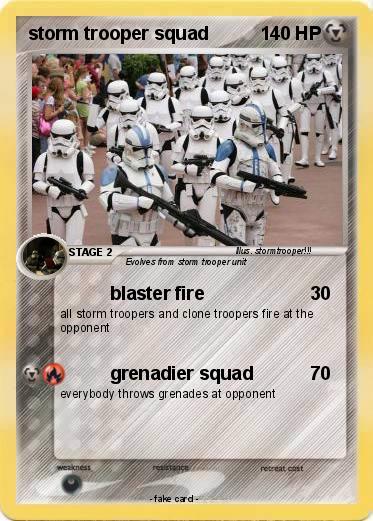 Pokemon storm trooper squad