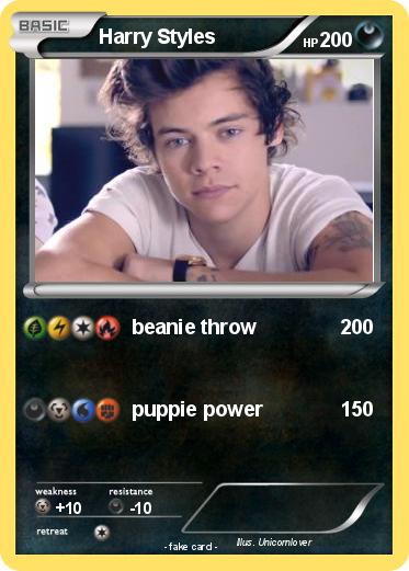 Pokemon Harry Styles