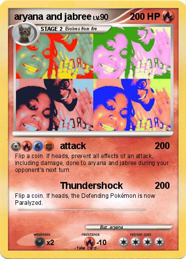 Pokemon aryana and jabree