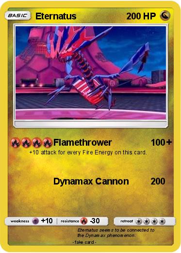 Pokemon Eternatus Pokemon Eternatus