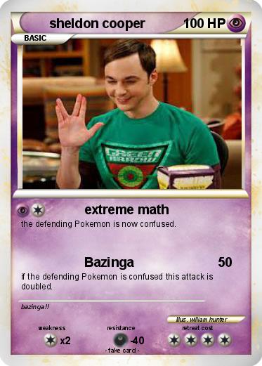 Pokemon sheldon cooper
