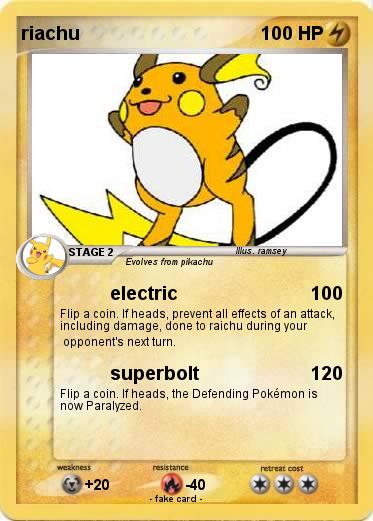 Pokemon riachu