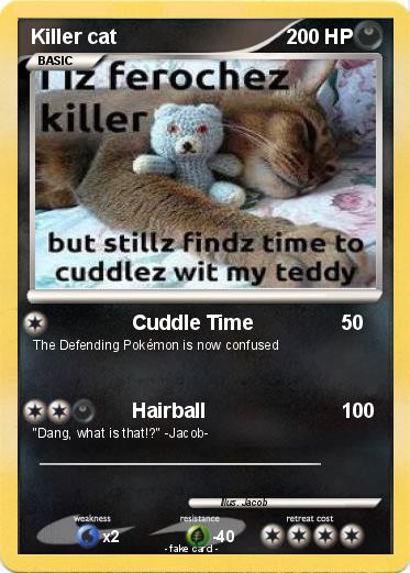 Pokemon Killer cat
