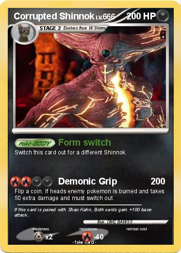 Pokemon Corrupted Shinnok