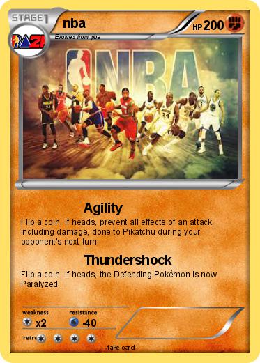 Pokemon nba