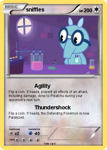Pokemon sniffles