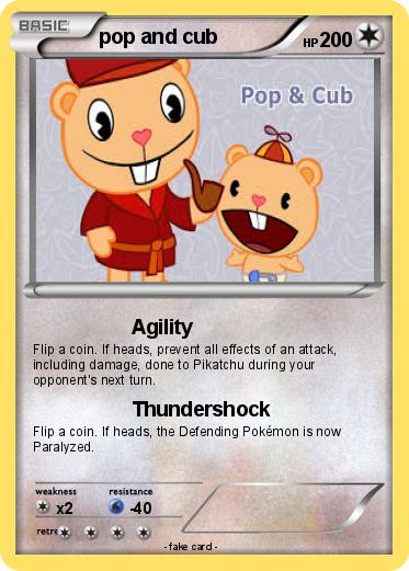 Pokemon pop and cub