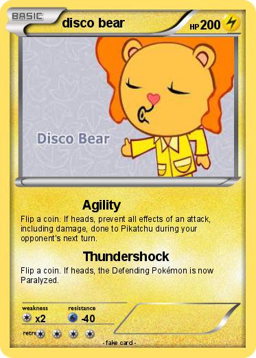 Pokemon disco bear