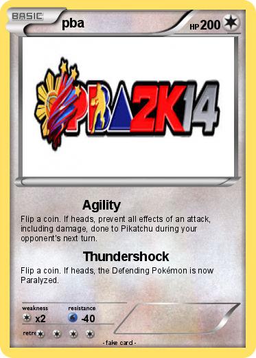 Pokemon pba