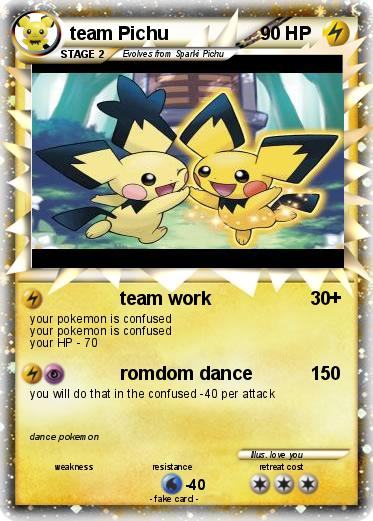 Pokemon team Pichu