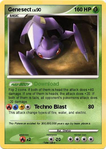 Pokemon Genesect