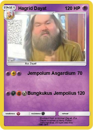 Pokemon Hagrid Dayat
