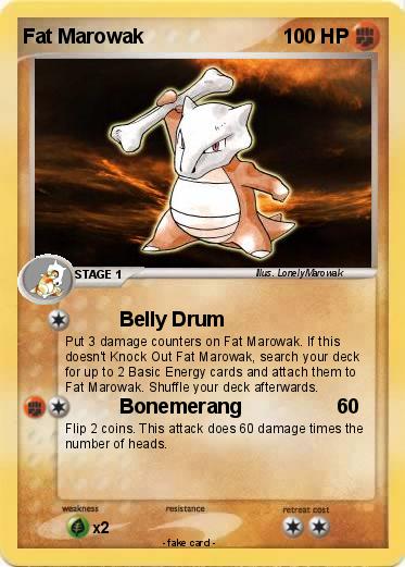 Pokemon Fat Marowak