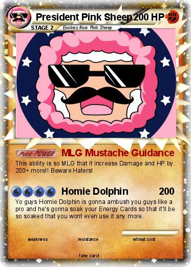 Pokemon President Pink Sheep