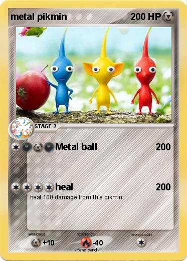 Pokemon metal pikmin