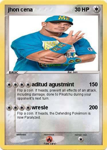 Pokemon jhon cena