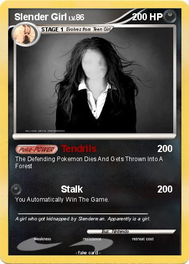 Pokemon Slender Girl