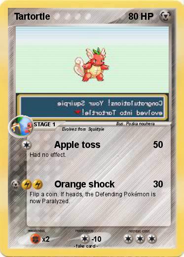 Pokemon Tartortle