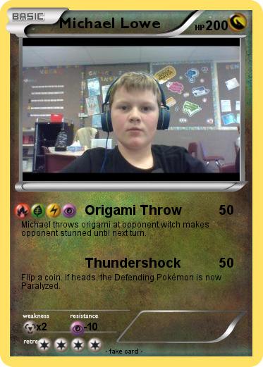 Pokemon Michael Lowe Pokemon Michael Lowe