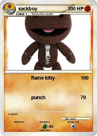 Pokemon sackboy