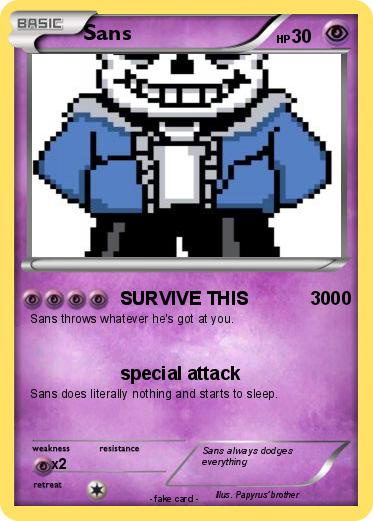 Pokemon Sans