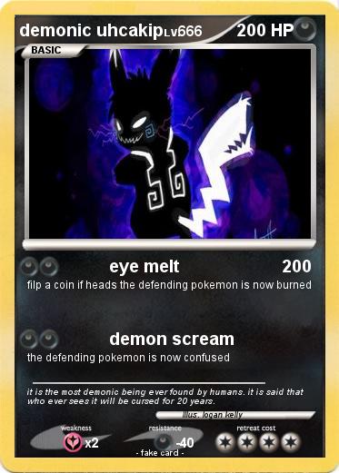 Pokemon demonic uhcakip