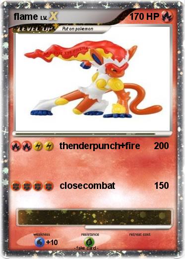 Pokemon flame