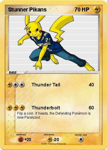 Pokemon Stunner Pikans