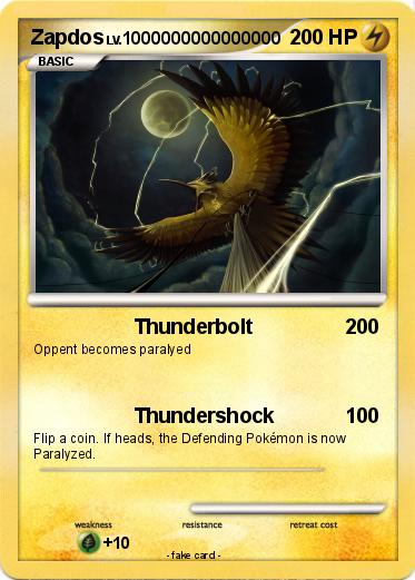 Pokemon Zapdos