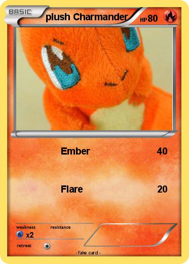 Pokemon plush Charmander