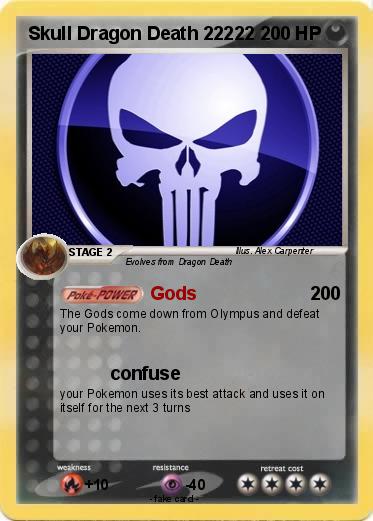 Pokemon Skull Dragon Death 22222