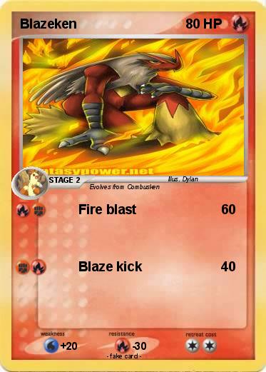 Pokemon Blazeken