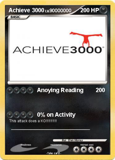 Pokemon Achieve 3000