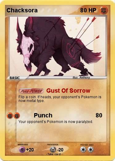 Pokemon Chacksora
