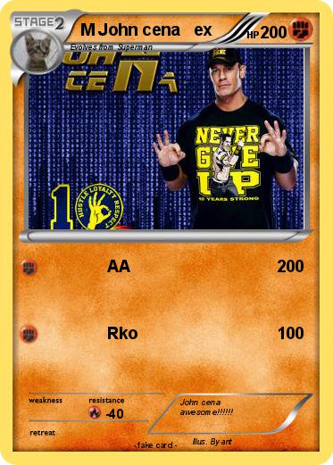 Pokemon M John cena   ex