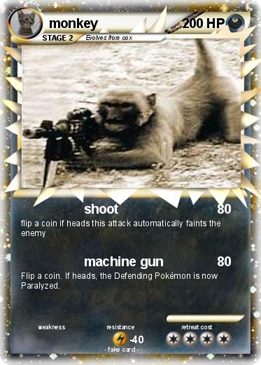 Pokemon monkey