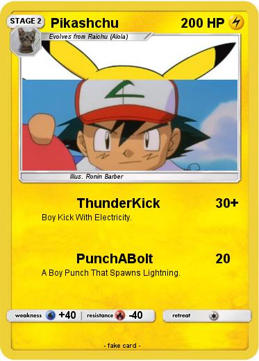 Pokemon Pikashchu