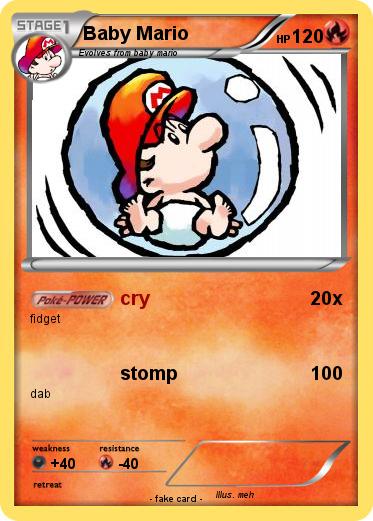 Pokemon Baby Mario