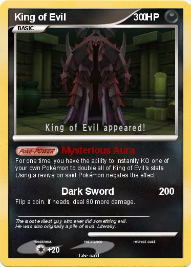 Pokemon King of Evil                             0