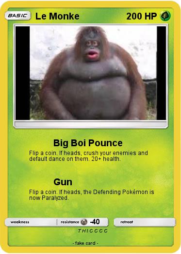 Pokemon Le Monke
