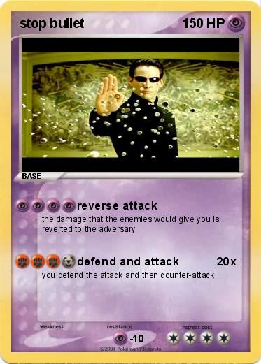 Pokemon stop bullet