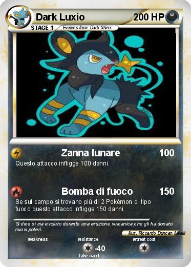 Pokemon Dark Luxio