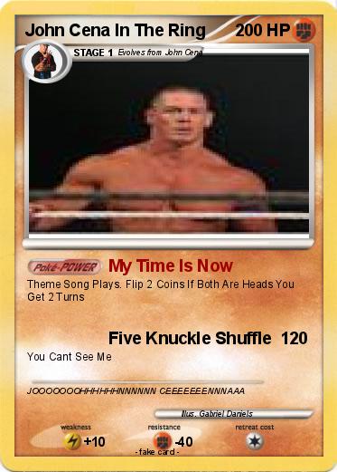 Pokemon John Cena In The Ring