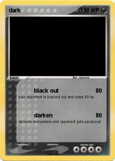 Pokemon dark